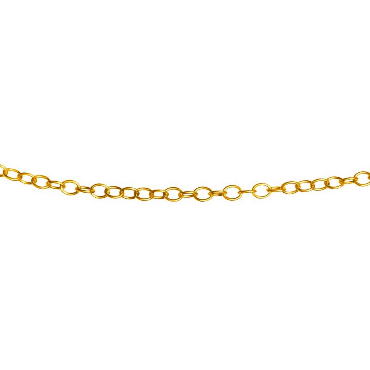 Łańcuszek OLIVIA srebrny pozłacany