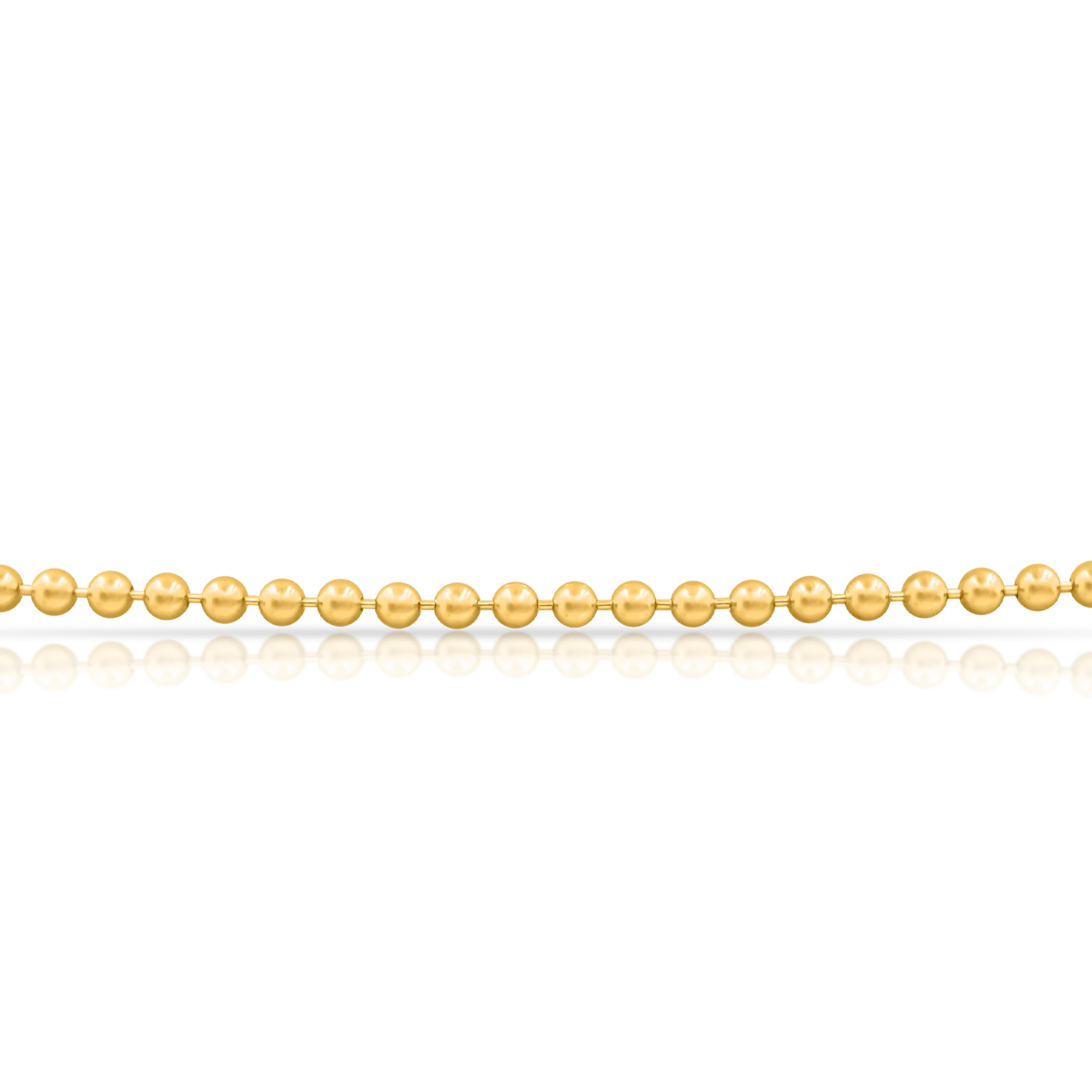 Łańcuszek SAM - UNISEX srebrny pozłacany