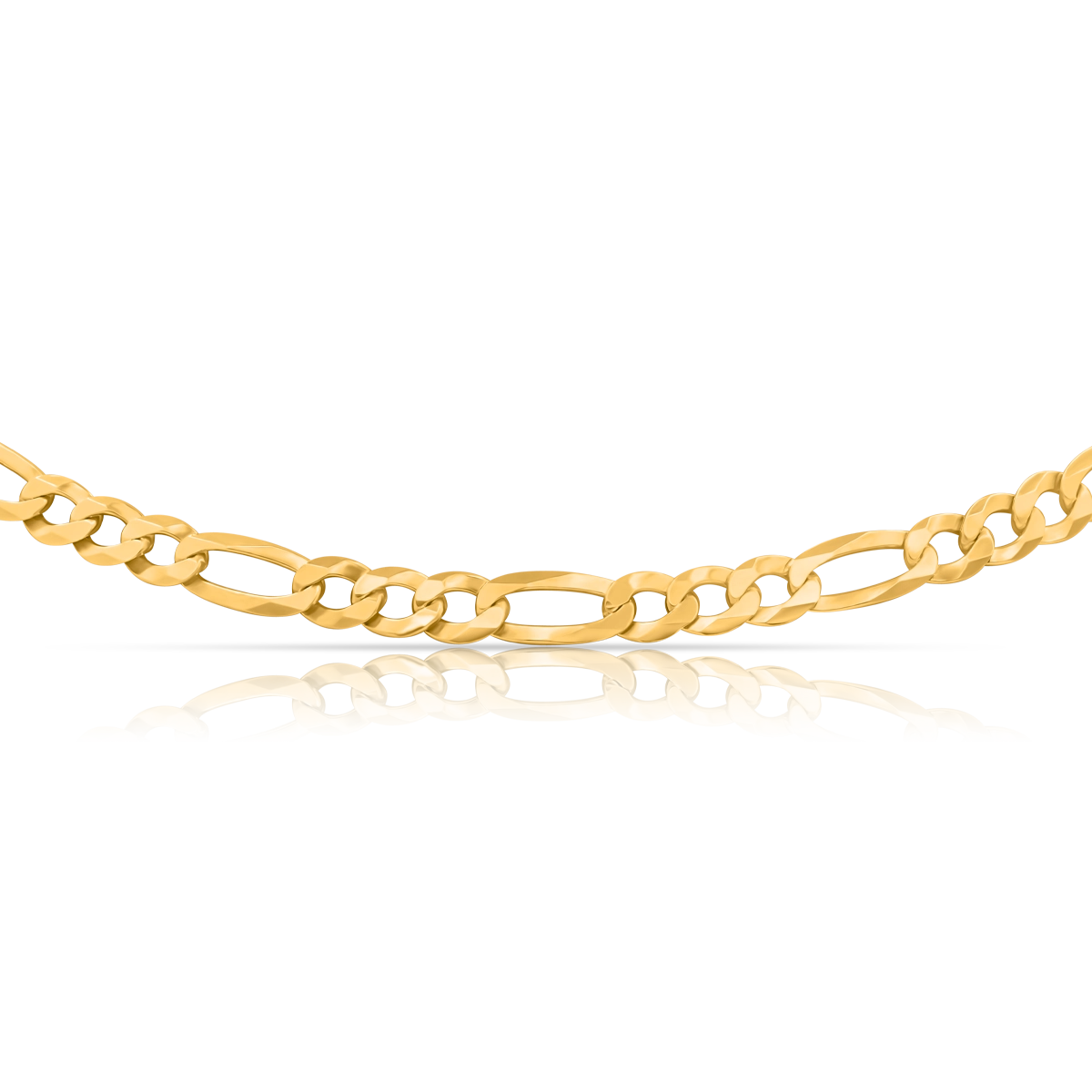 Łańcuszek SAMANTHA srebrny pozłacany