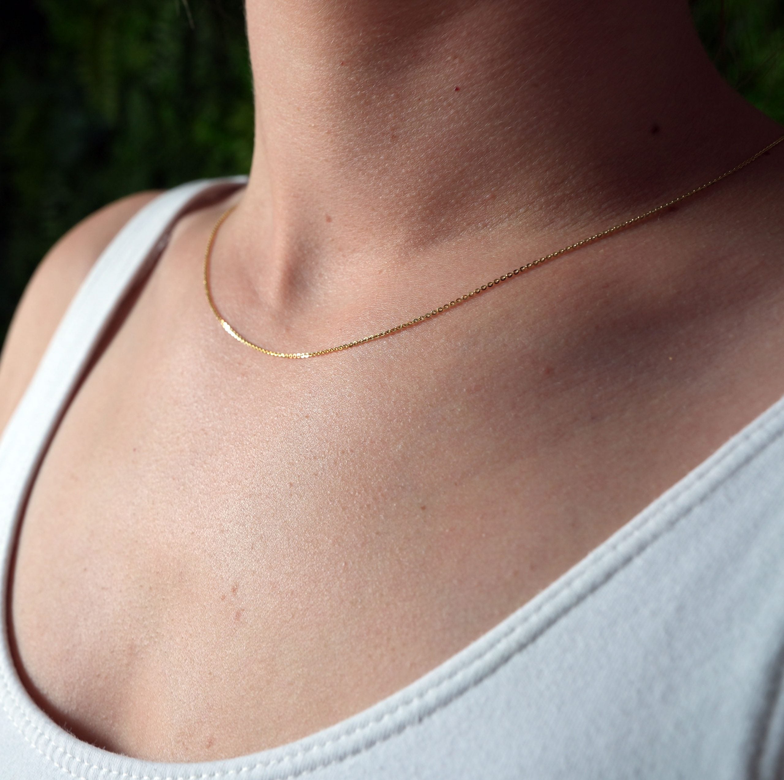 Łańcuszek MIA złoty