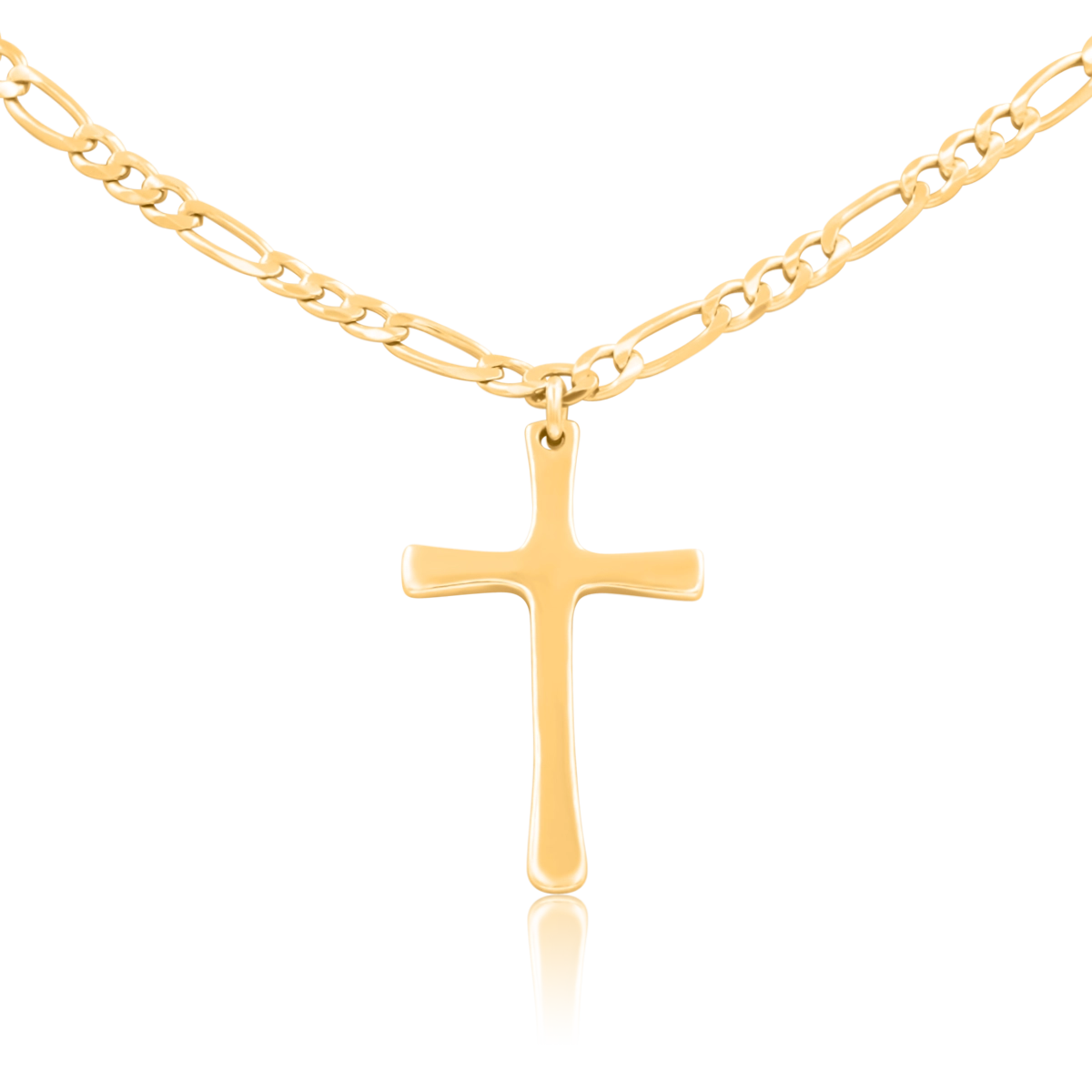 Naszyjnik z zawieszką CAROL - UNISEX srebrny pozłacany