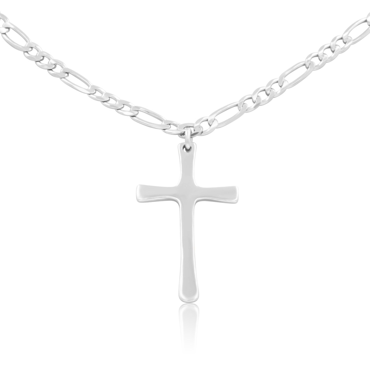 Naszyjnik z zawieszką CAROL - UNISEX srebrny