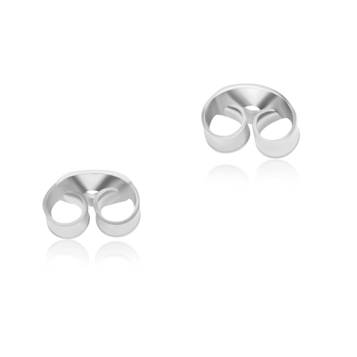 Baranki do sztyftów srebrne