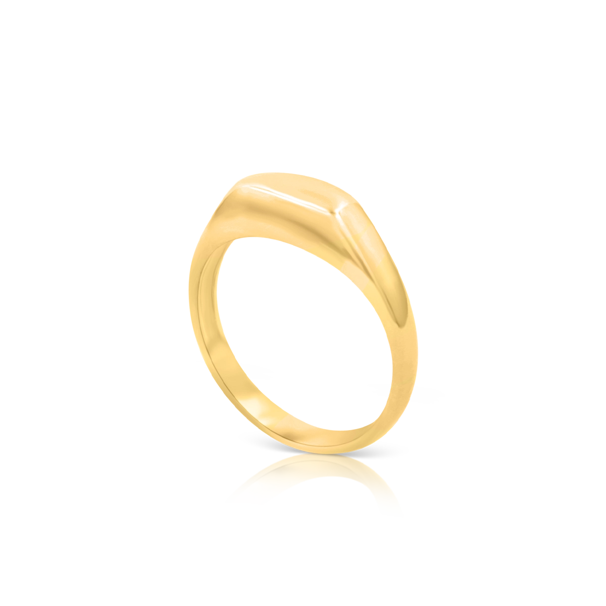 Pierścionek sygnet THE ONE złoty