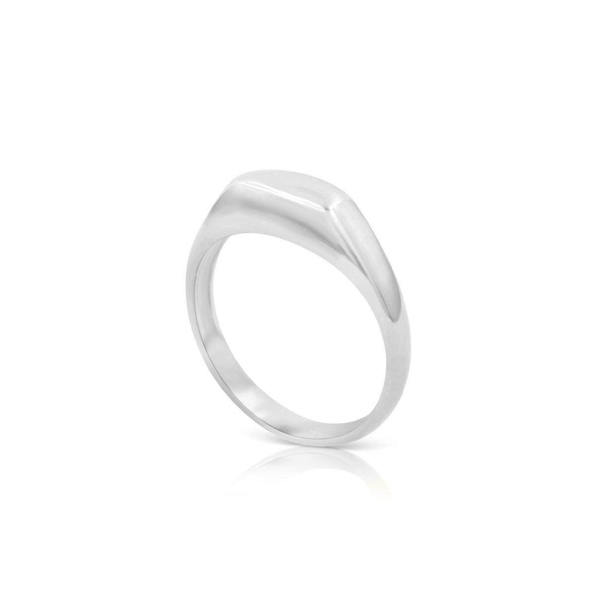 Pierścionek sygnet THE ONE srebrny