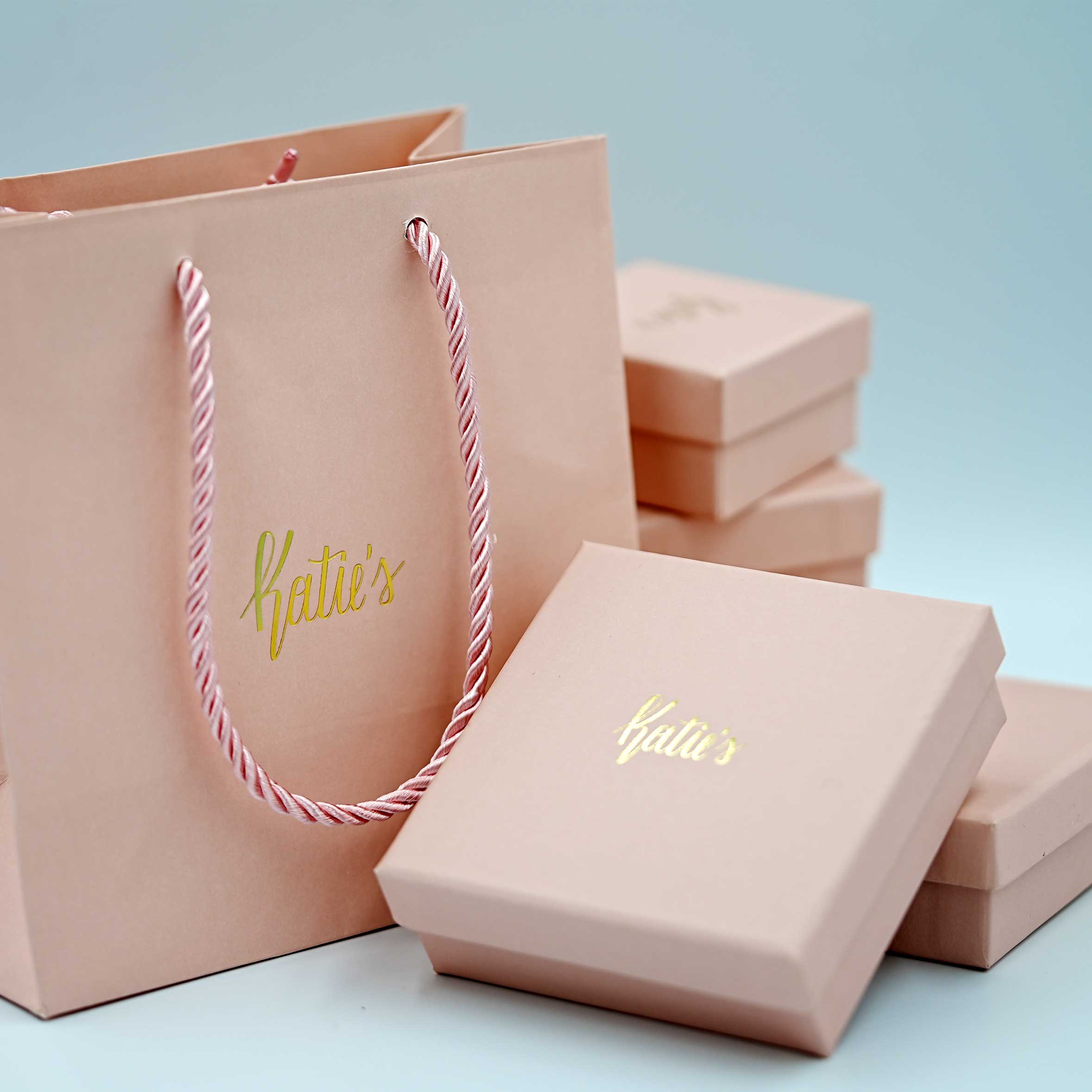 Różowe pakowanie Katie's