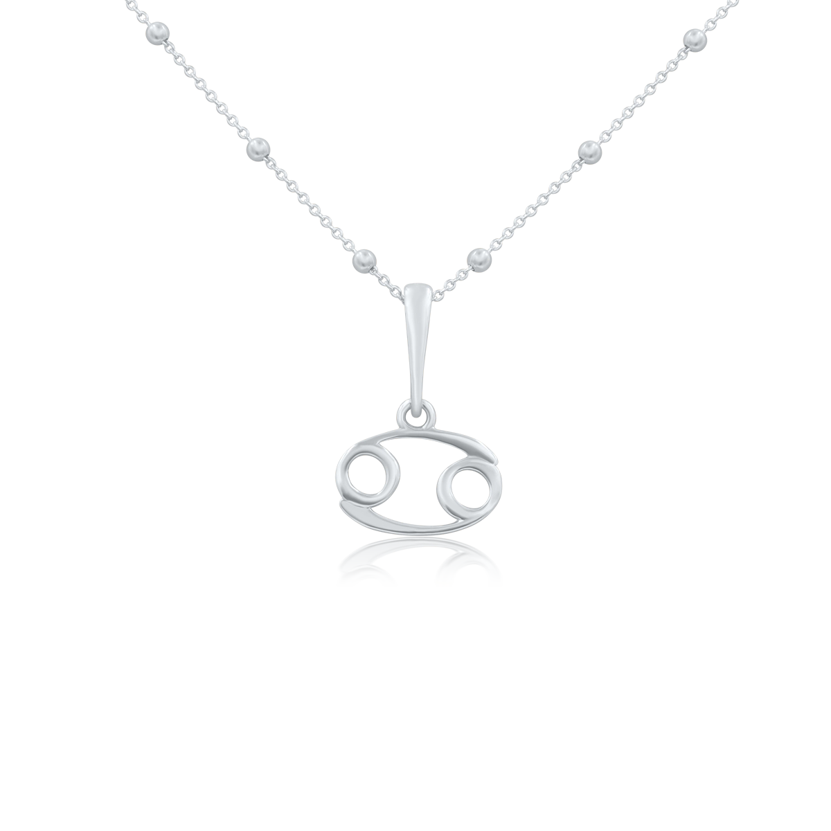 Zawieszka ZODIAK srebrna - rak