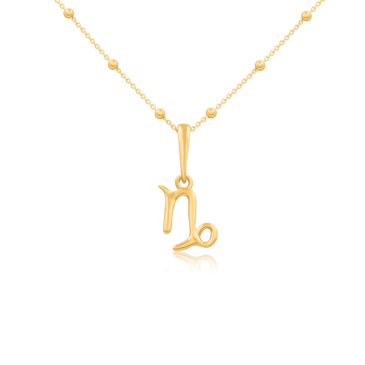 Zawieszka ZODIAK srebrna pozłacana - koziorożec