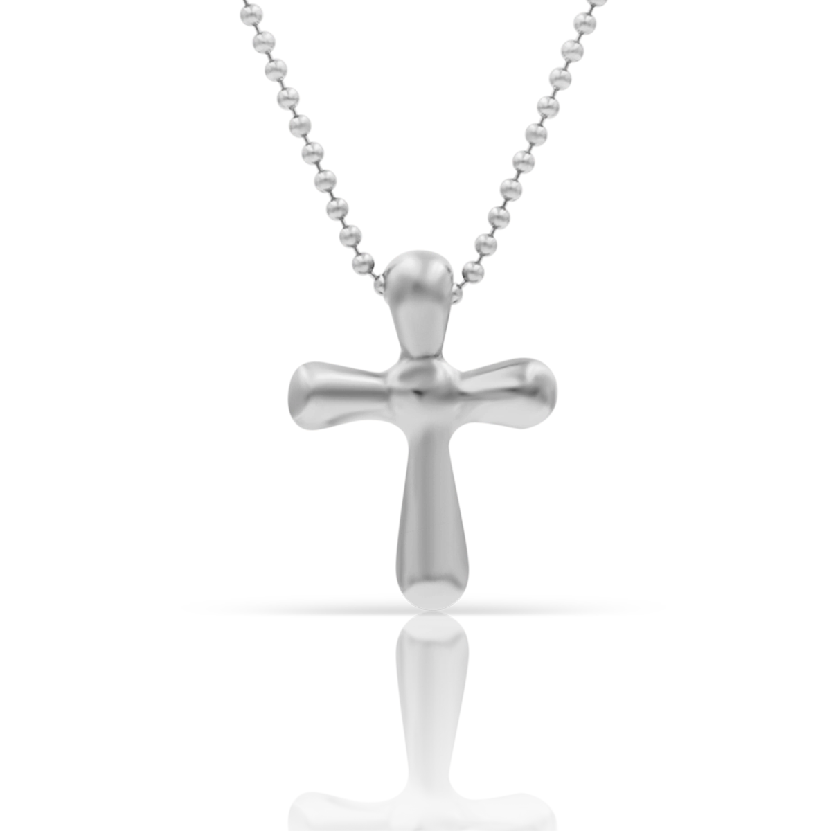 Zawieszka krzyżyk CROSS srebrna