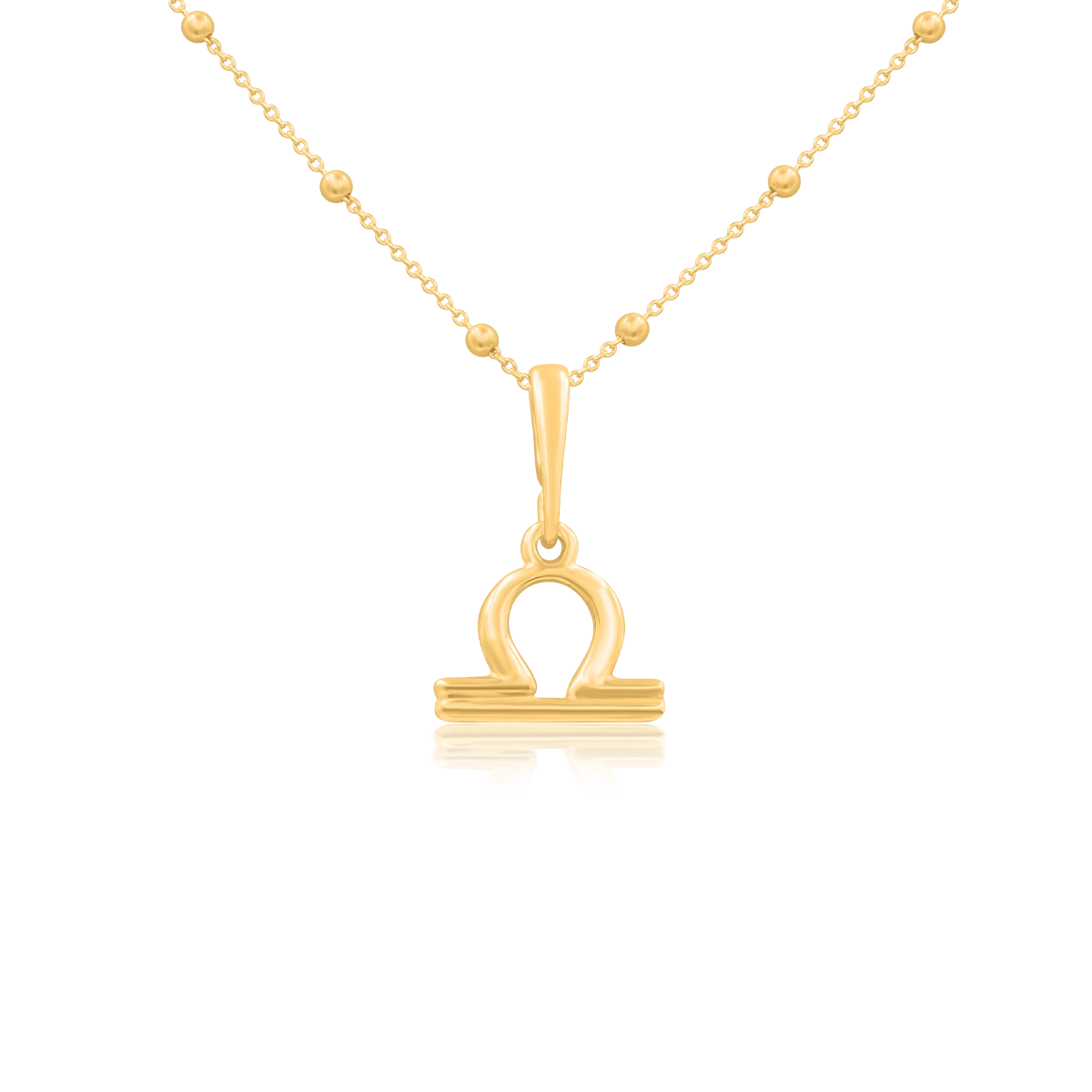 Zawieszka ZODIAK srebrna pozłacana - waga