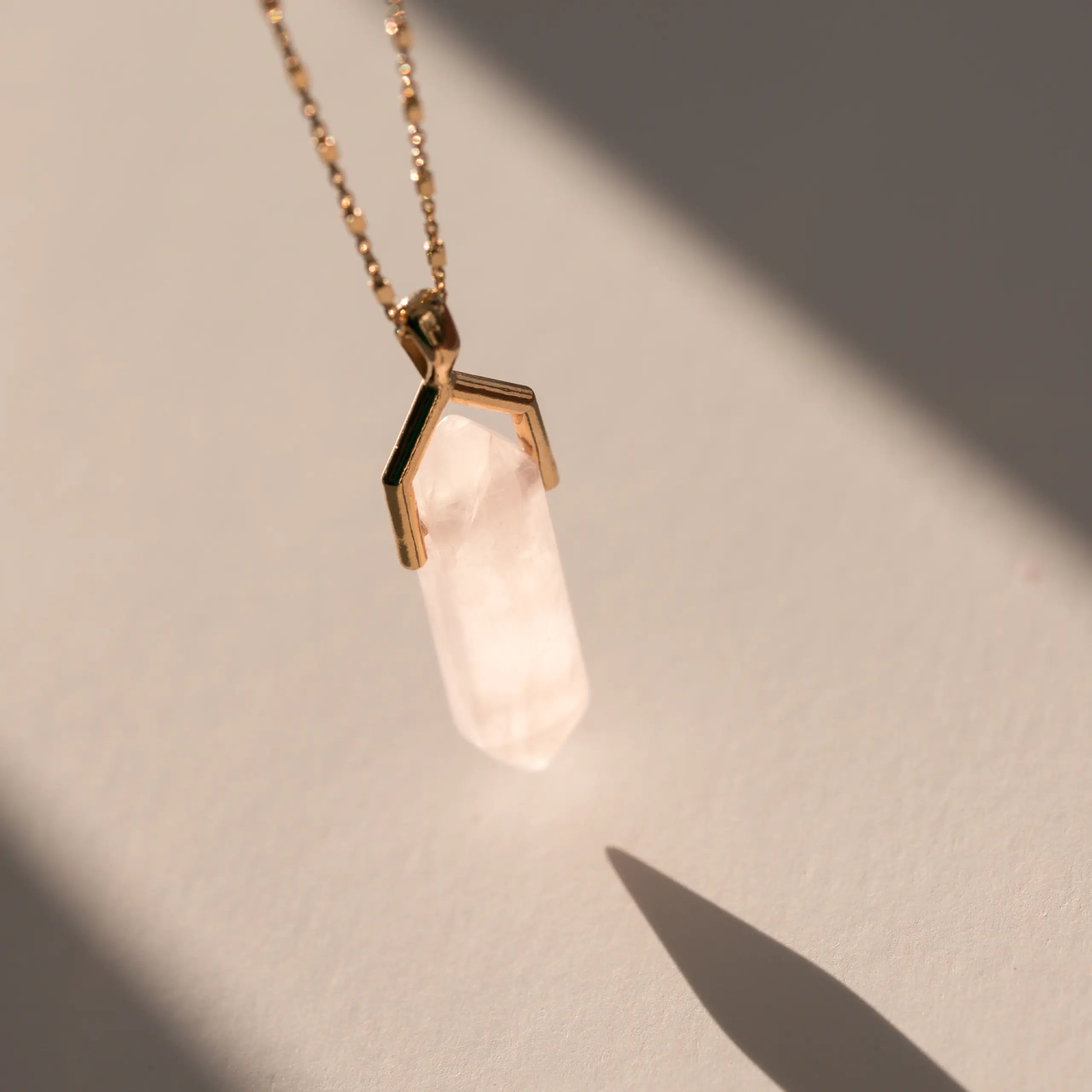 Zawieszka MINERAL srebrna pozłacana