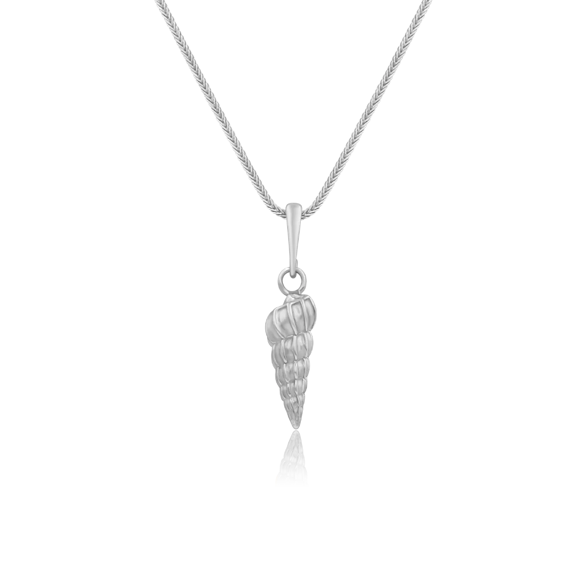 Zawieszka muszelka SHELL srebrna