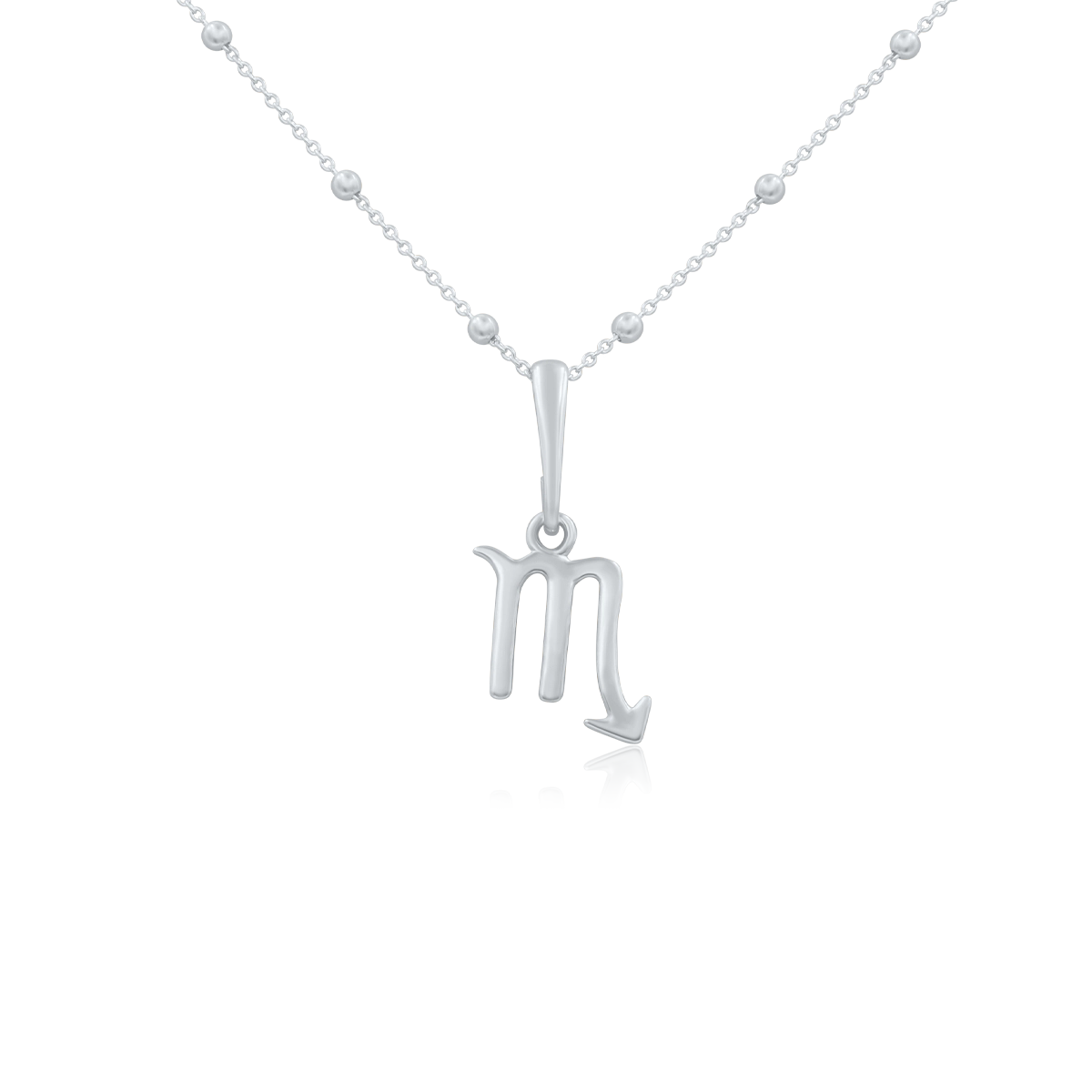 Zawieszka ZODIAK srebrna - skorpion