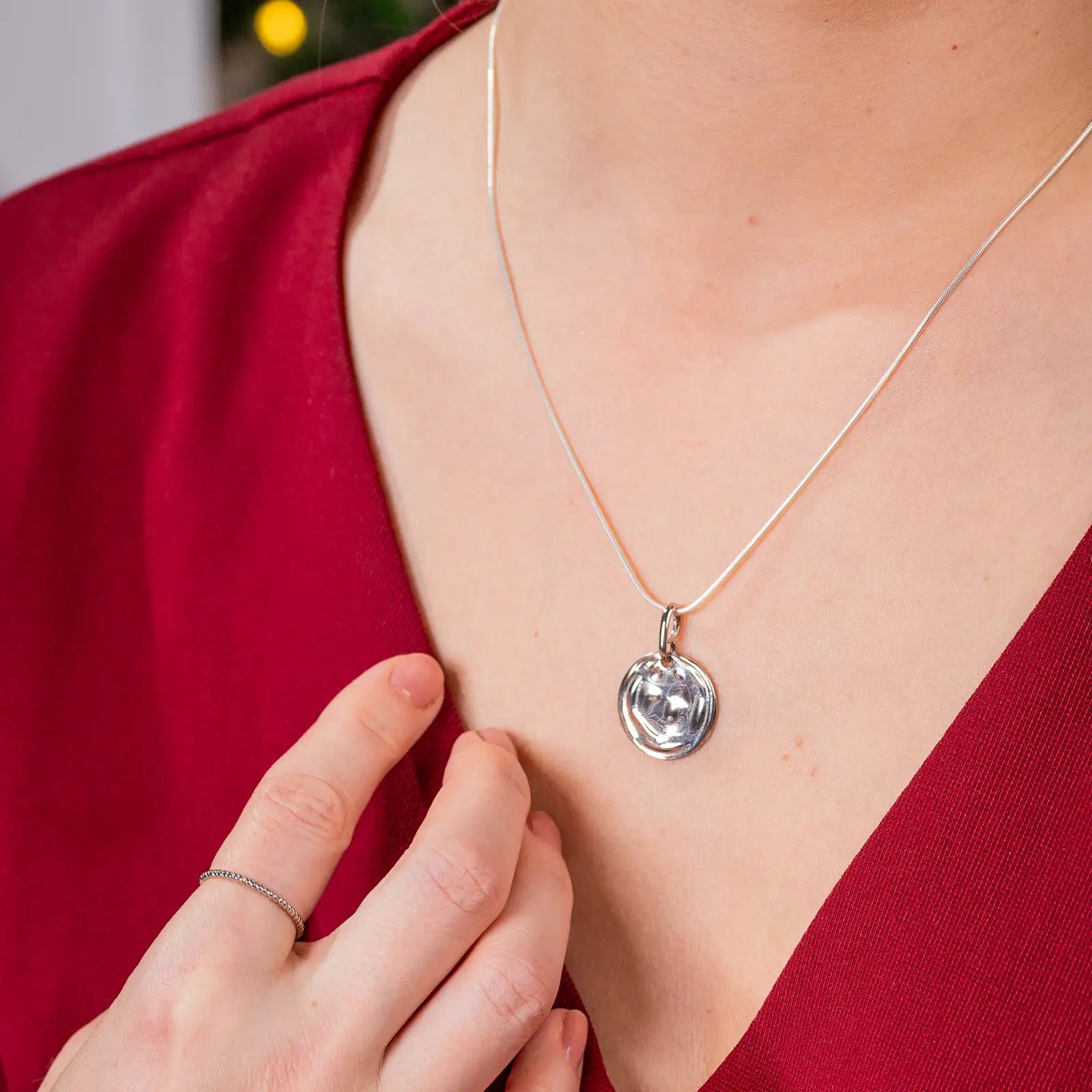 Zawieszka SIMPLE srebrna