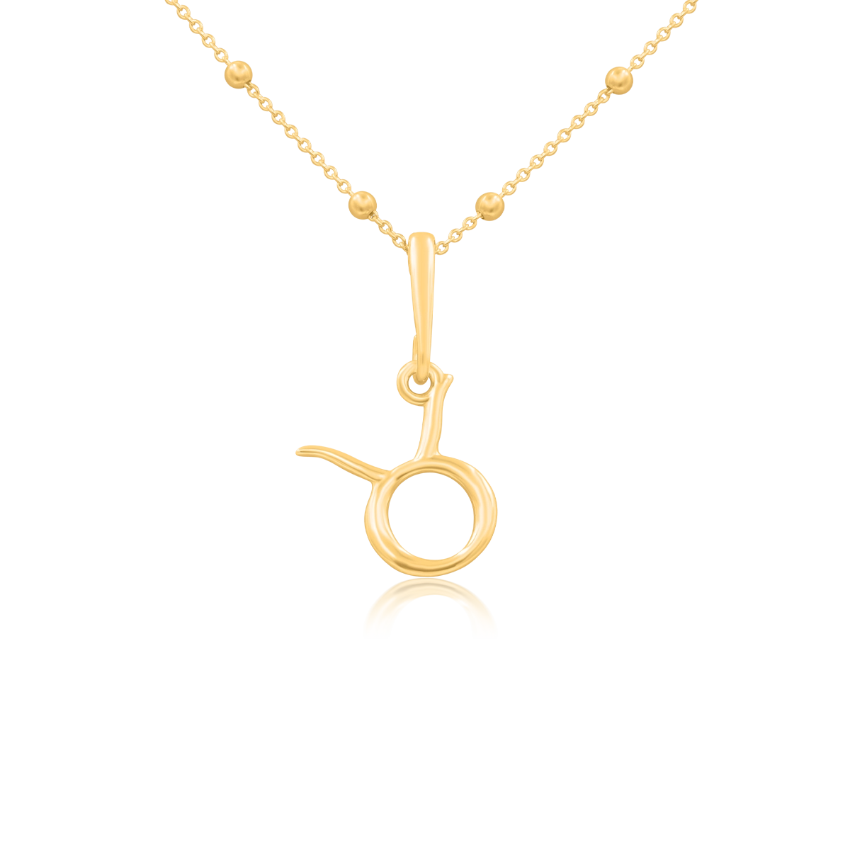 Zawieszka ZODIAK srebrna pozłacana - byk