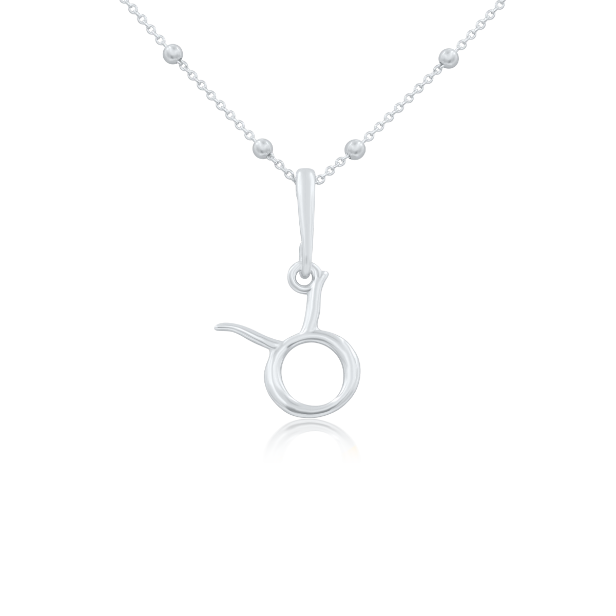 Zawieszka ZODIAK srebrna - byk