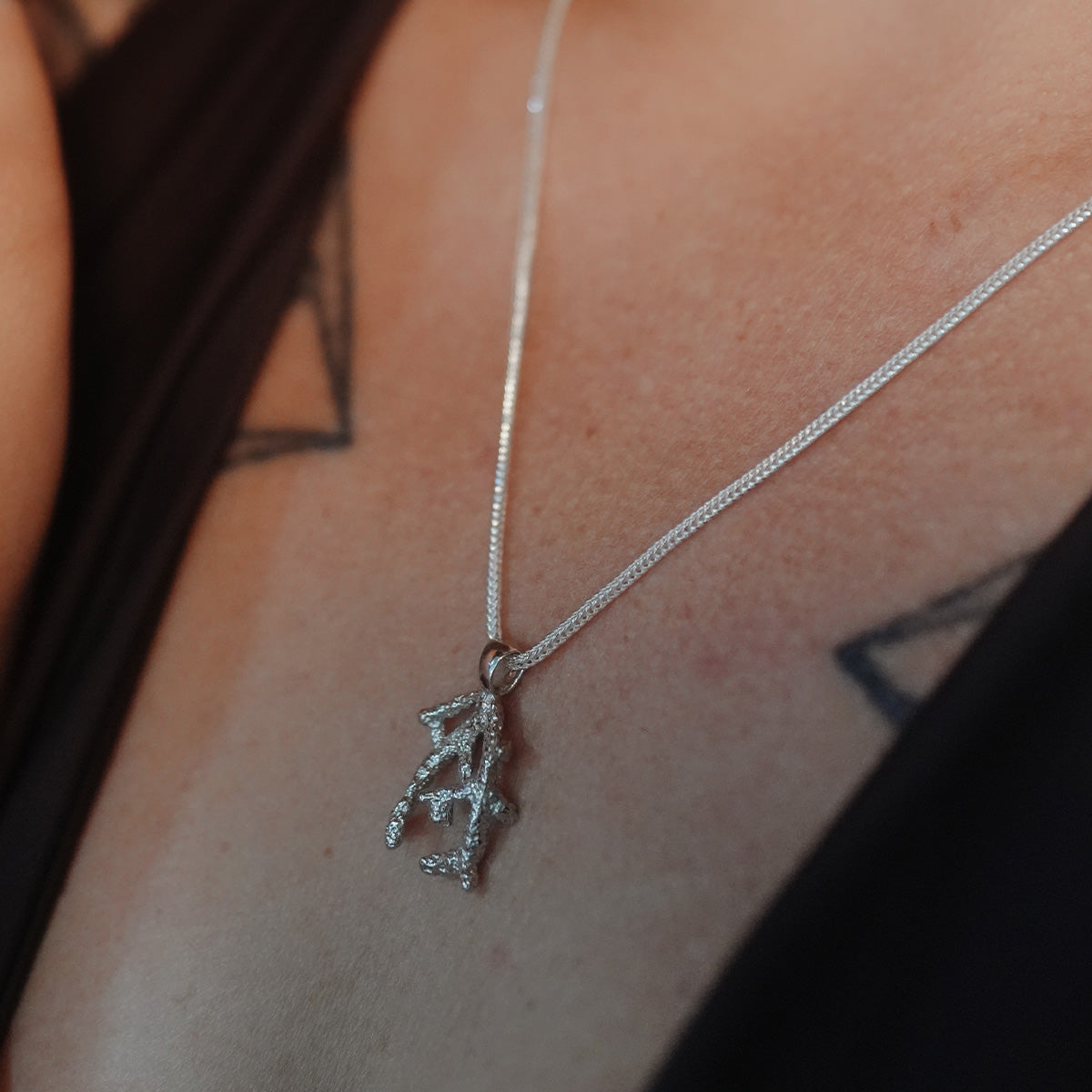 [Katie's x Dodo] Naszyjnik REEF srebrny